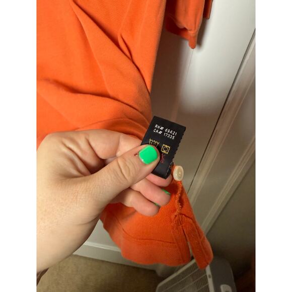 Greg Norman Orange Mickey Mouse Embroidered Golf Polo Shirt Men's Large - Picture 7 of 9